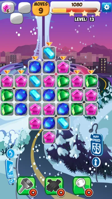 Jewels Detective Shiny Мatch 3应用截图