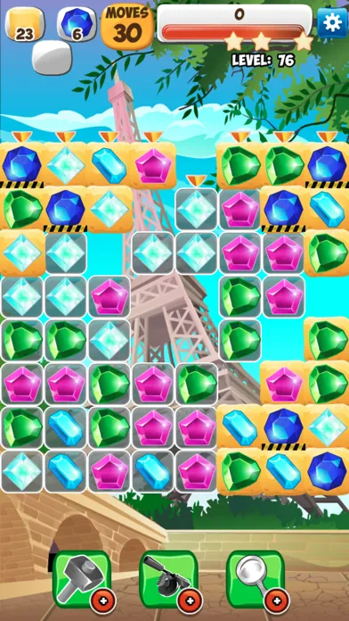 Jewels Detective Shiny Мatch 3应用截图