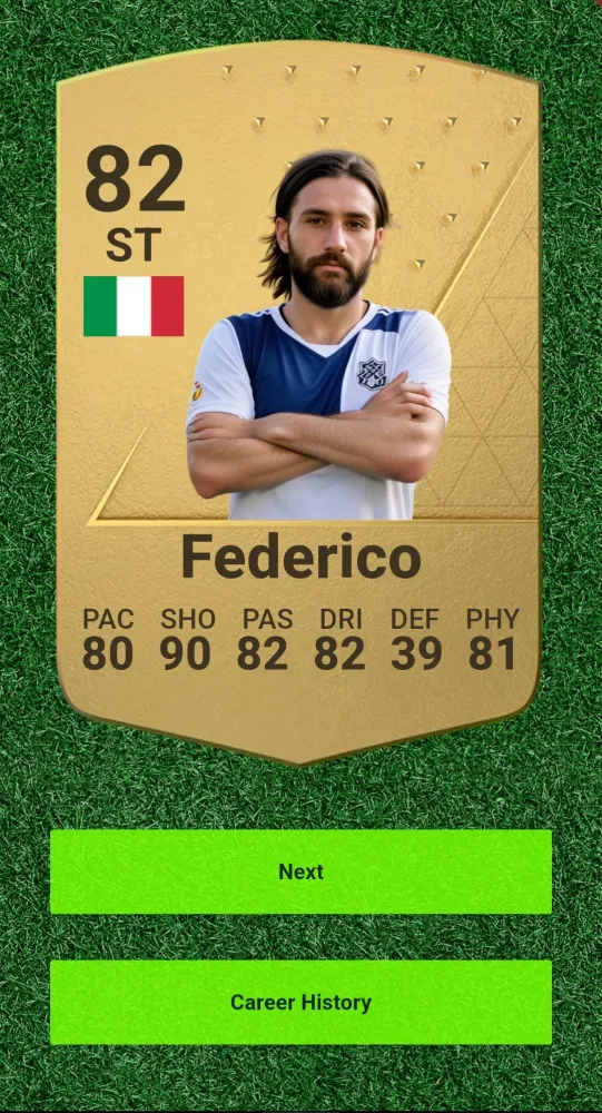 Italian League Career应用截图