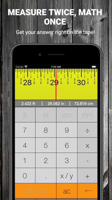 Tape Measure Calculator Pro Screenshots