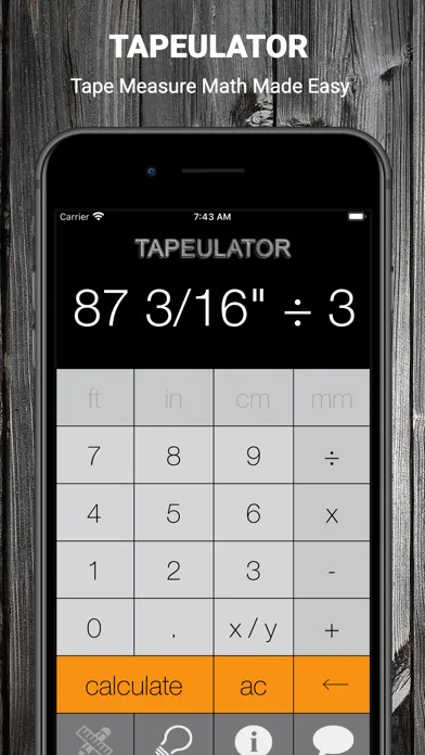 Tape Measure Calculator Pro Screenshots