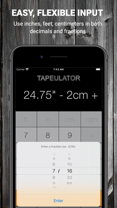 Tape Measure Calculator Pro Screenshots