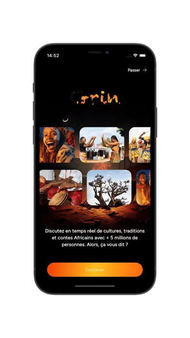 Zrzuty ekranu Grin Afro