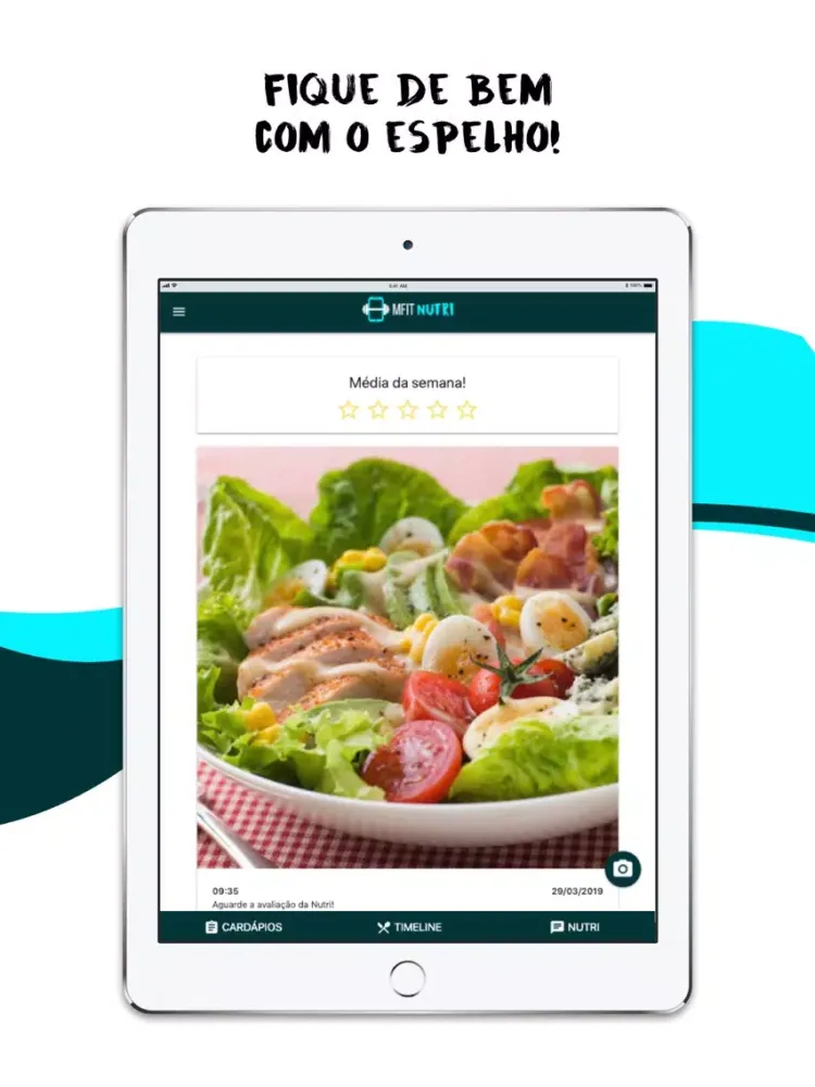 Скриншоты MFIT Nutri iPad 