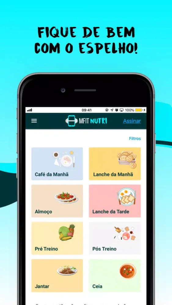 Скриншоты MFIT Nutri