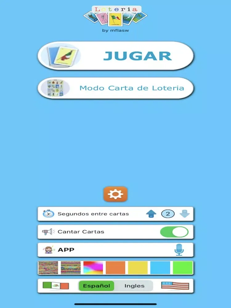Mexican Lottery Deck iPad 應用截圖