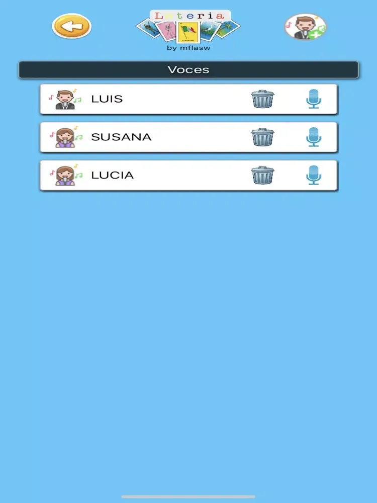 Mexican Lottery Deck iPad 應用截圖
