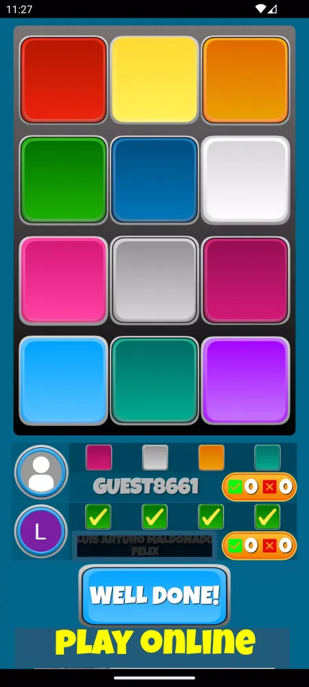 Colors & Music Memory Screenshots