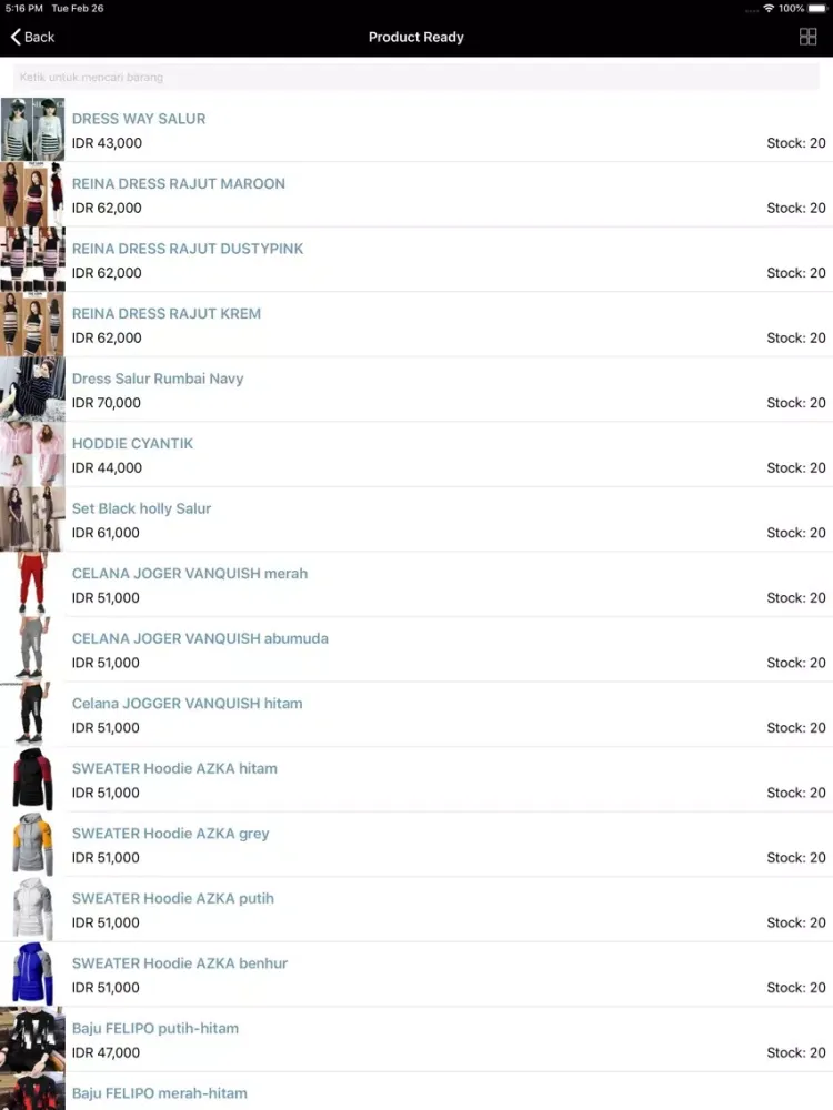 Qin Fashion Online Shop iPad  سکرین شاٹس