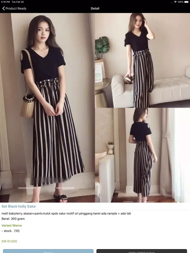 Qin Fashion Online Shop iPad  سکرین شاٹس