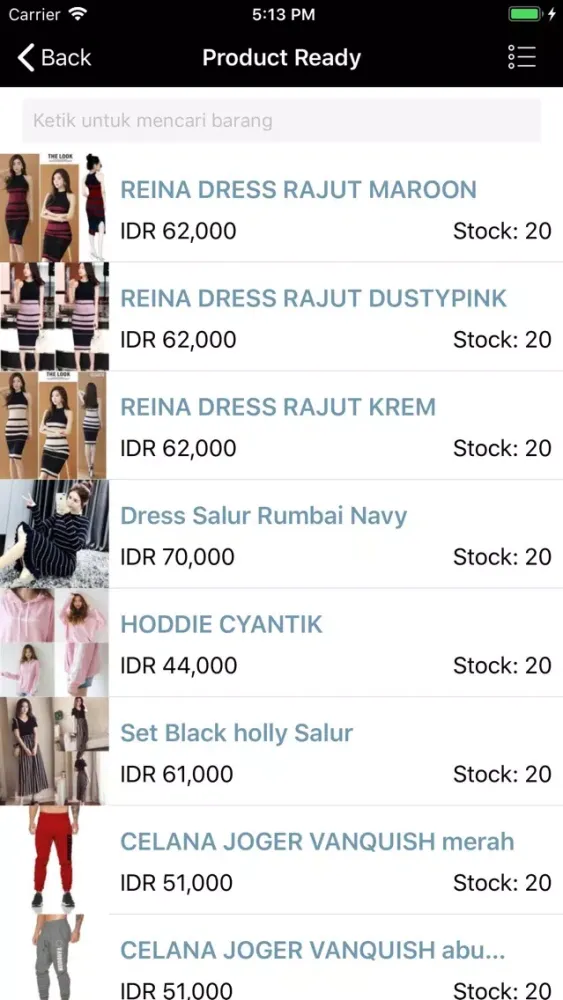 Qin Fashion Online Shop سکرین شاٹس