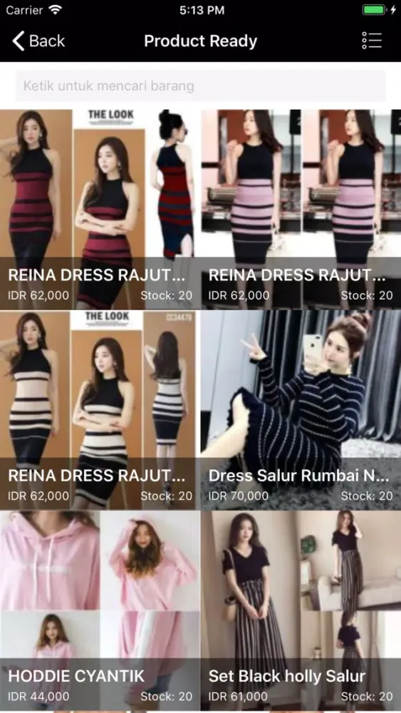 Qin Fashion Online Shop سکرین شاٹس