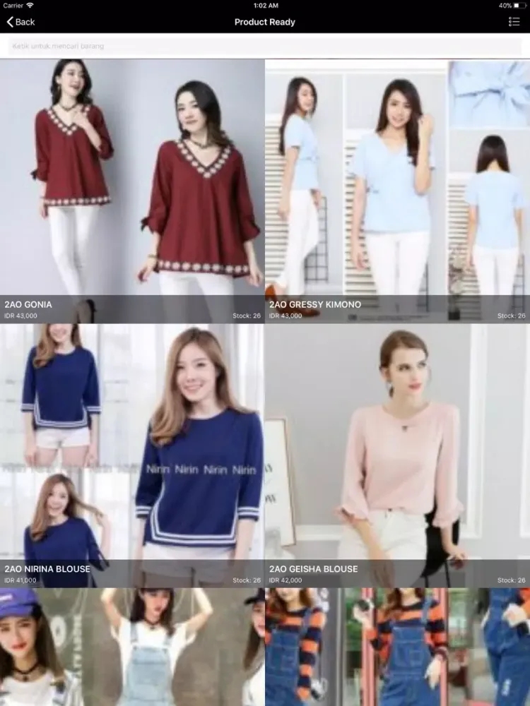 VIP Online Shop iPad  Screenshots
