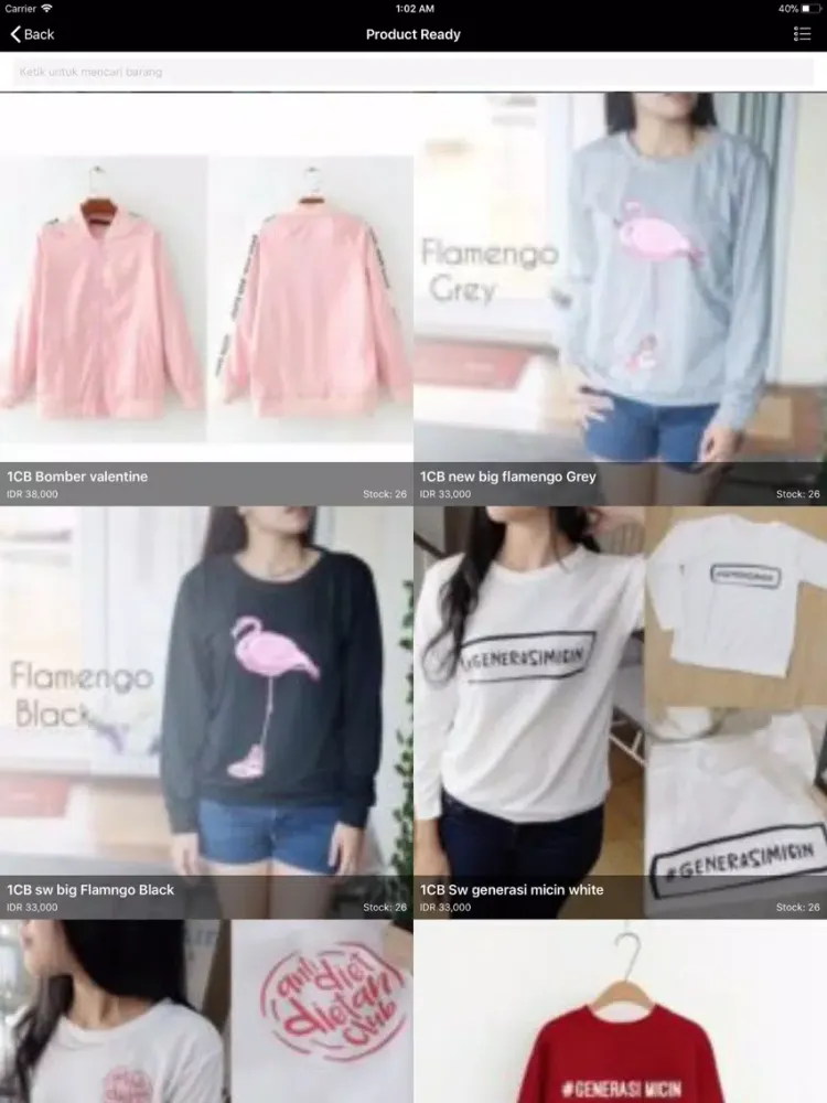 VIP Online Shop iPad  Screenshots
