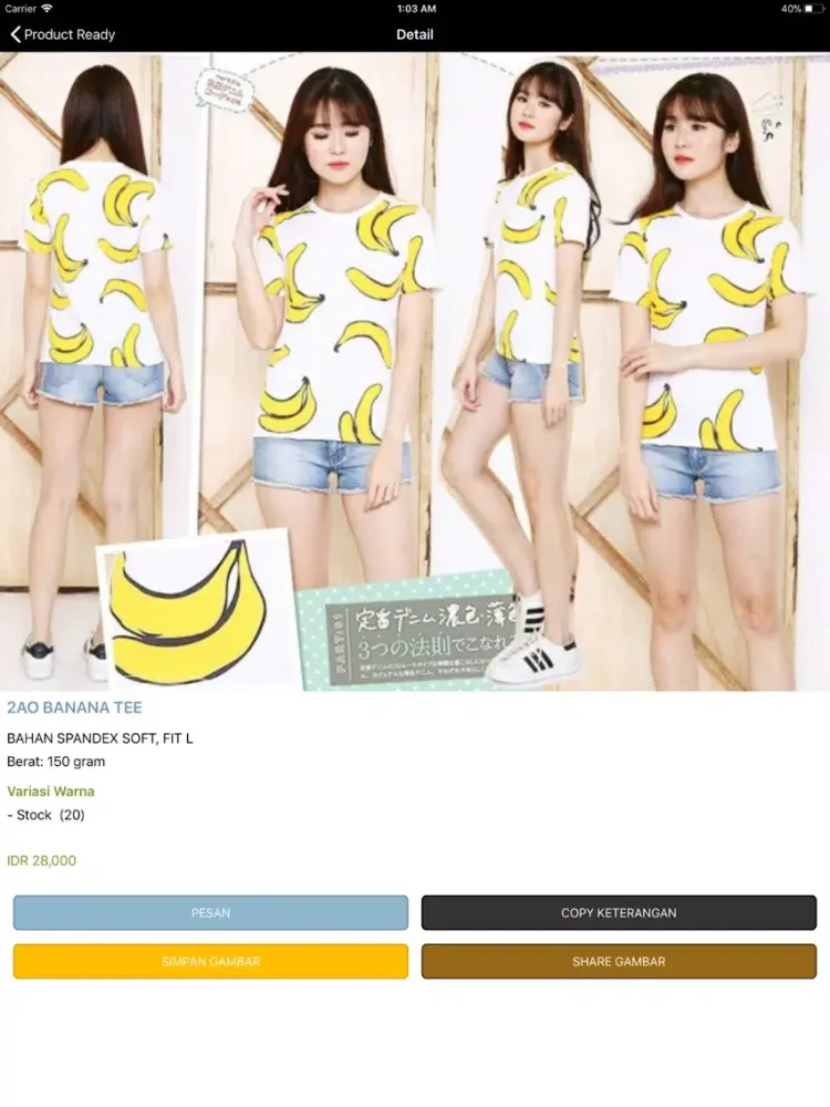 VIP Online Shop iPad  Screenshots