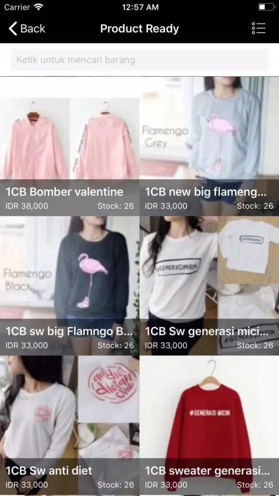 VIP Online Shop Screenshots