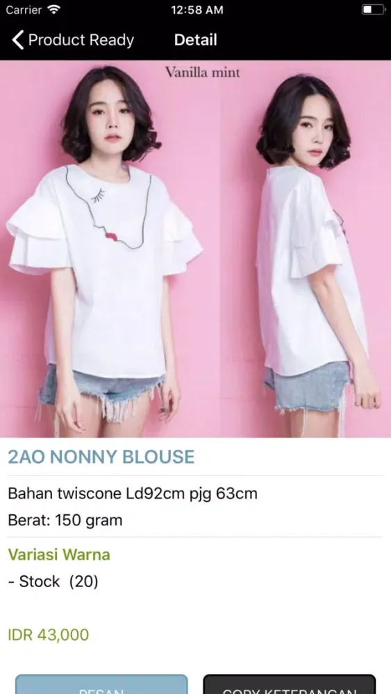 VIP Online Shop Screenshots