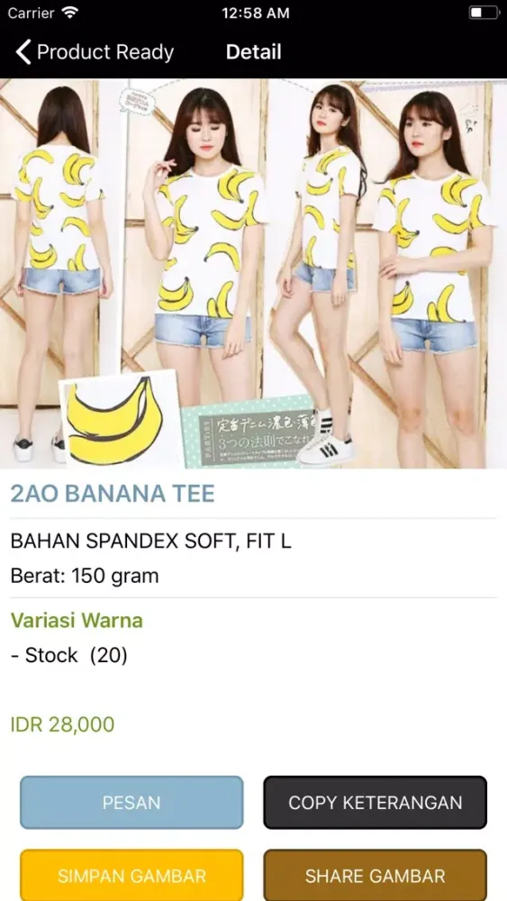 VIP Online Shop Screenshots