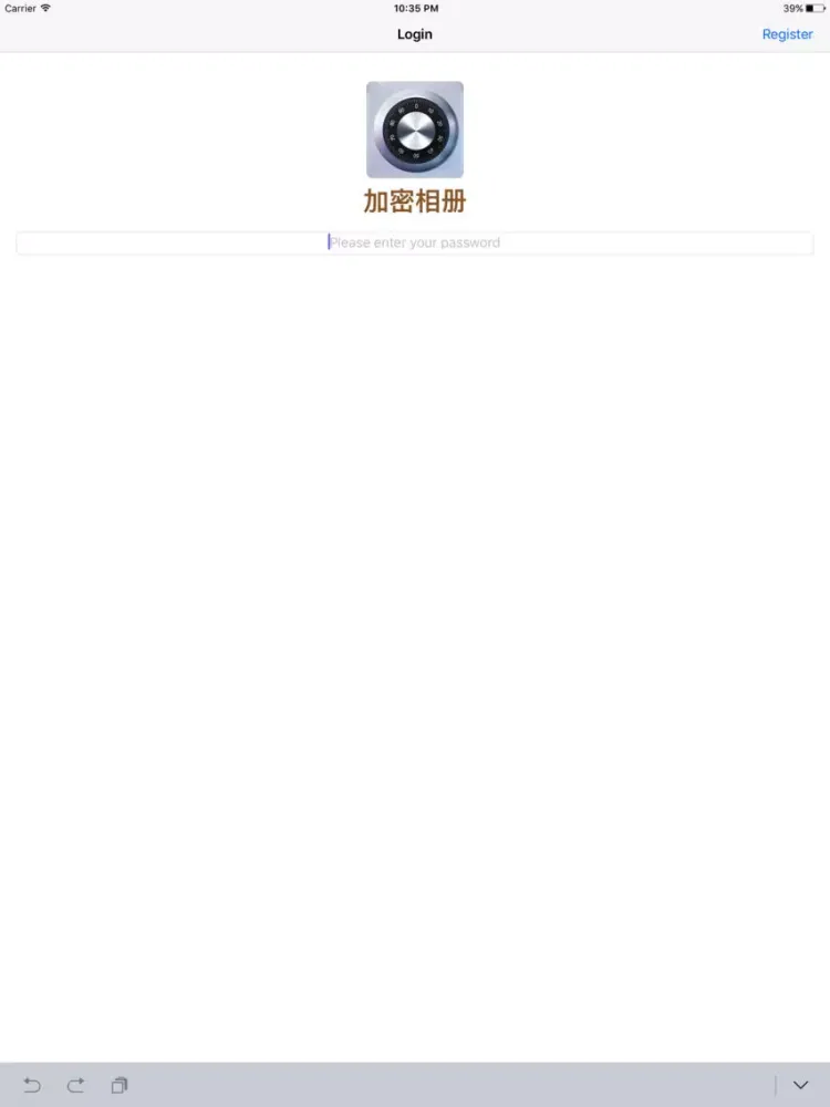 Capturas de tela do 本地加密相册-隐私相册 iPad 