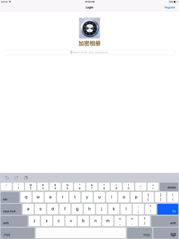 Capturas de tela do 本地加密相册-隐私相册 iPad 