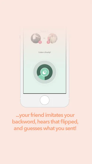 Tangkapan layar BackWords Game