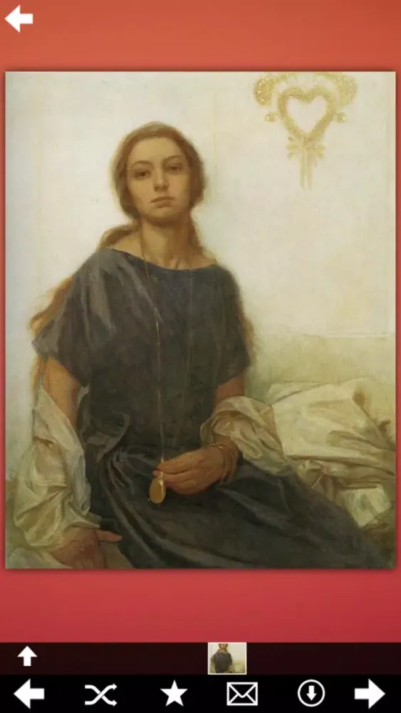 Capturas de pantalla de Alphonse Mucha Artworks