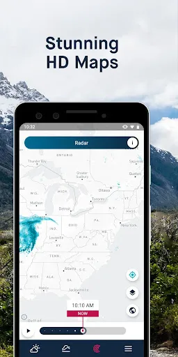 ภาพหน้าจอของ WeatherPro: Forecast & Radar
