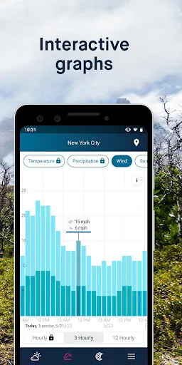 ภาพหน้าจอของ WeatherPro: Forecast & Radar