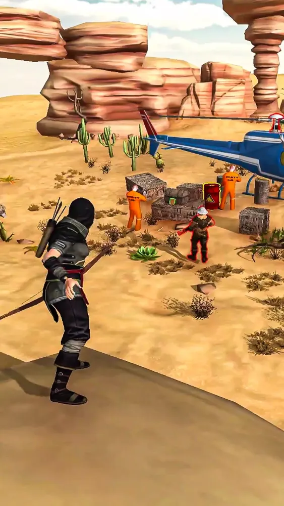 Capturas de tela do Archer Attack 3D