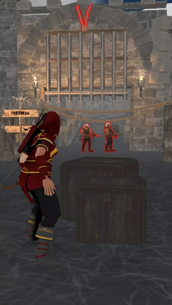 Capturas de tela do Archer Attack 3D