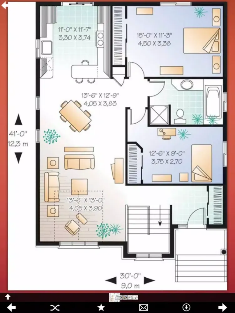 Zrzuty ekranu Country House Plans Ideas iPad 