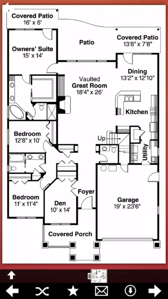 Zrzuty ekranu Country House Plans Ideas