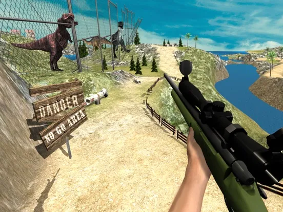 Dino Hunting:Jungle Sniper Shooting Adventure 2016 iPad  स्क्रीनशॉट