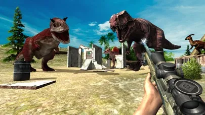 Dino Hunting:Jungle Sniper Shooting Adventure 2016 स्क्रीनशॉट