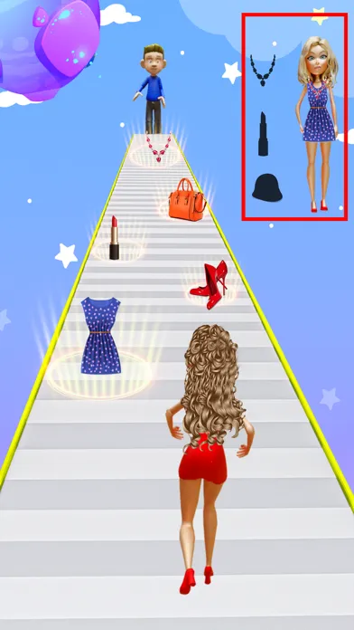 Ảnh chụp màn hình của Makeup Girls Dress up Game