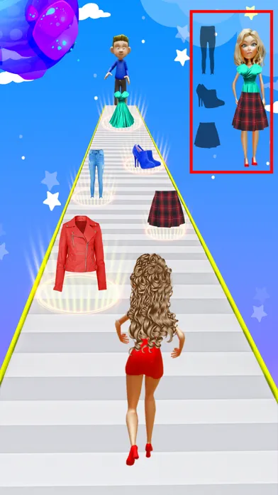 Ảnh chụp màn hình của Makeup Girls Dress up Game