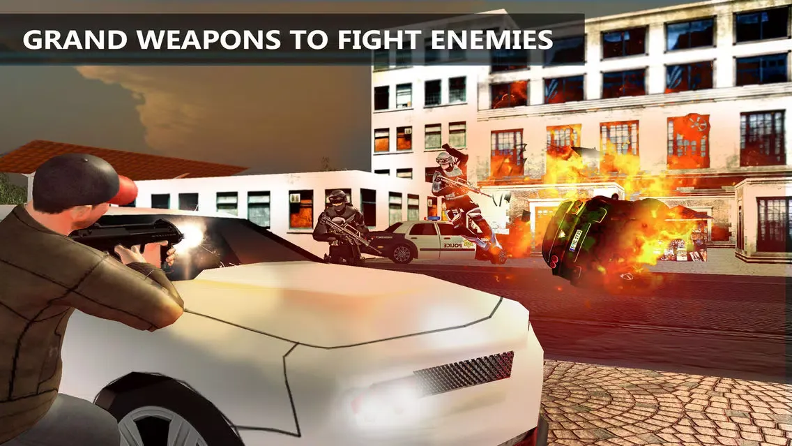 Captures d'écran de Grand Crime Gangster Auto: Vegas Theft City