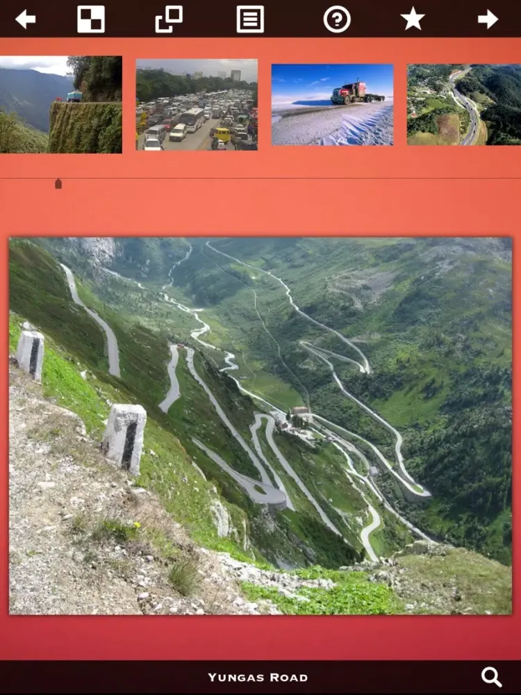 Most Dangerous Roads in the World Guide + iPad  Screenshots