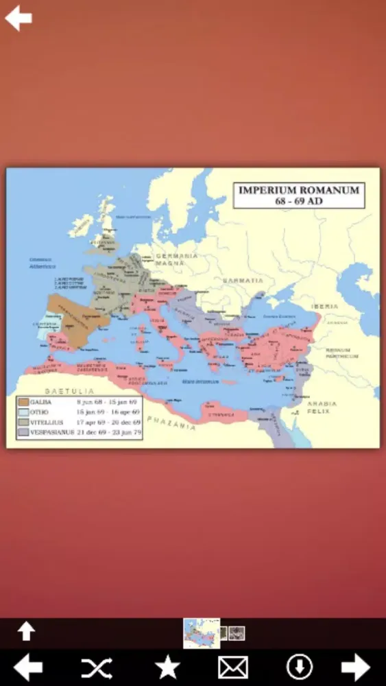 Zrzuty ekranu Roman Emperors Info