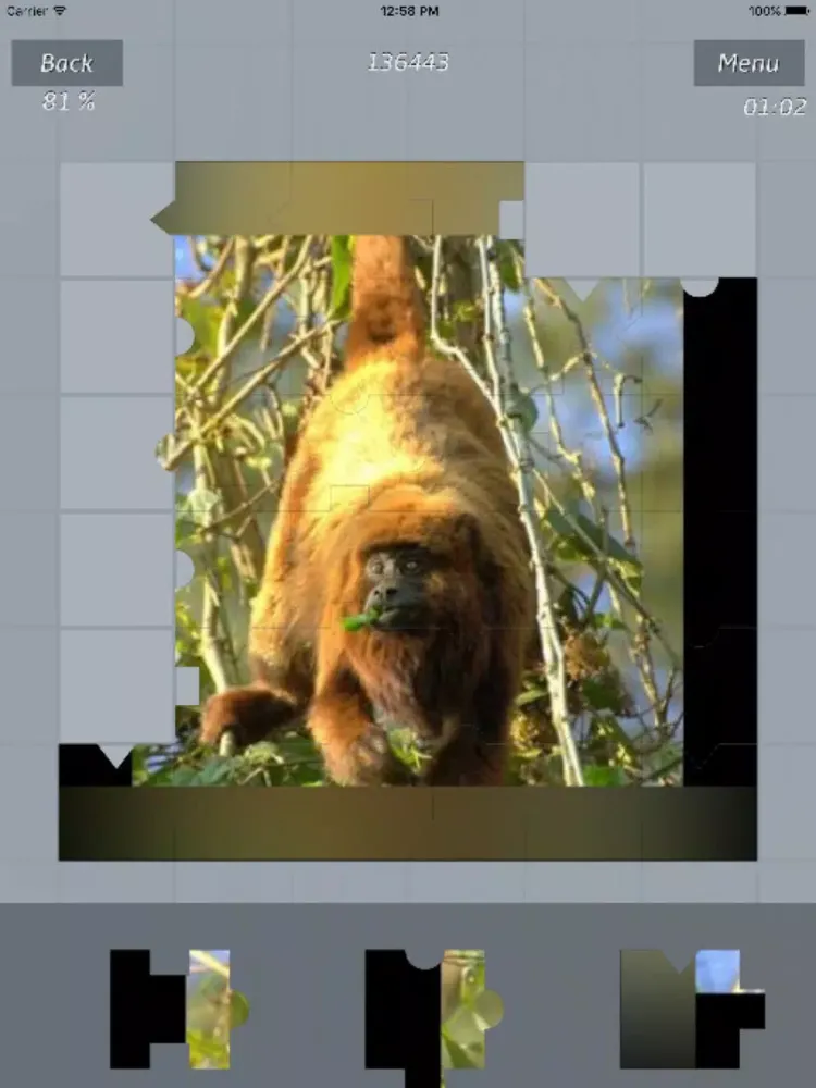 Captures d'écran de Animals - Amazing Puzzle iPad 