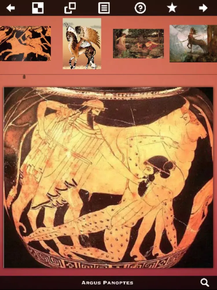 Greek Mithology Guide + iPad  Ekran Görüntüleri
