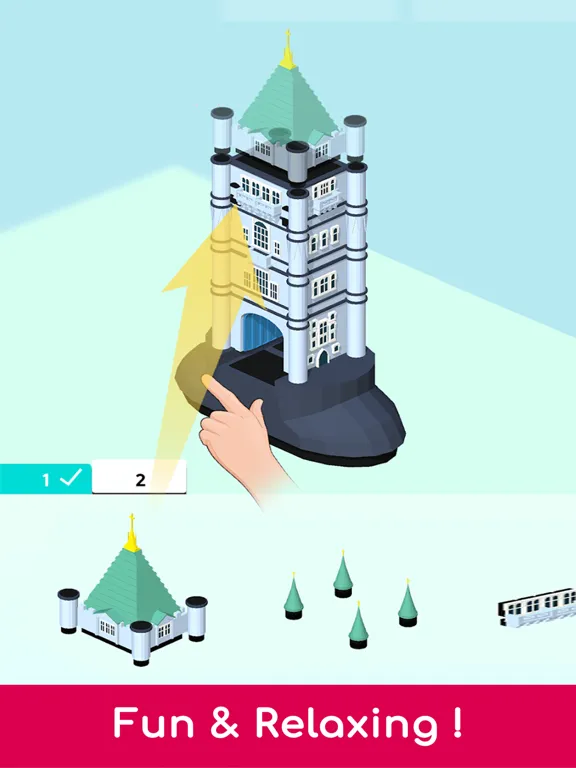 Скриншоты Jigsaw Town 3D iPad 