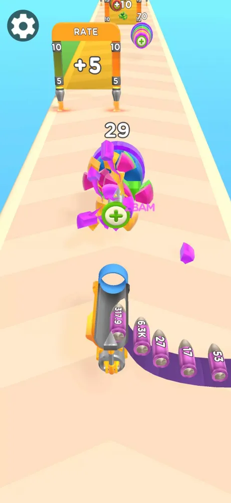 ภาพหน้าจอของ Multi Bullet