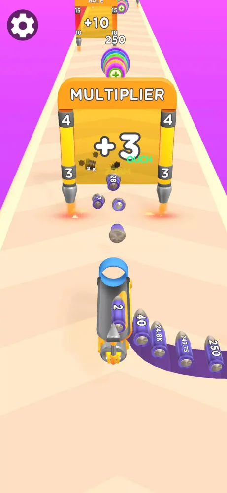 ภาพหน้าจอของ Multi Bullet