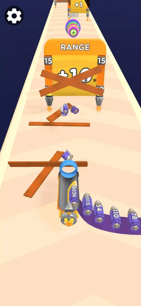 ภาพหน้าจอของ Multi Bullet