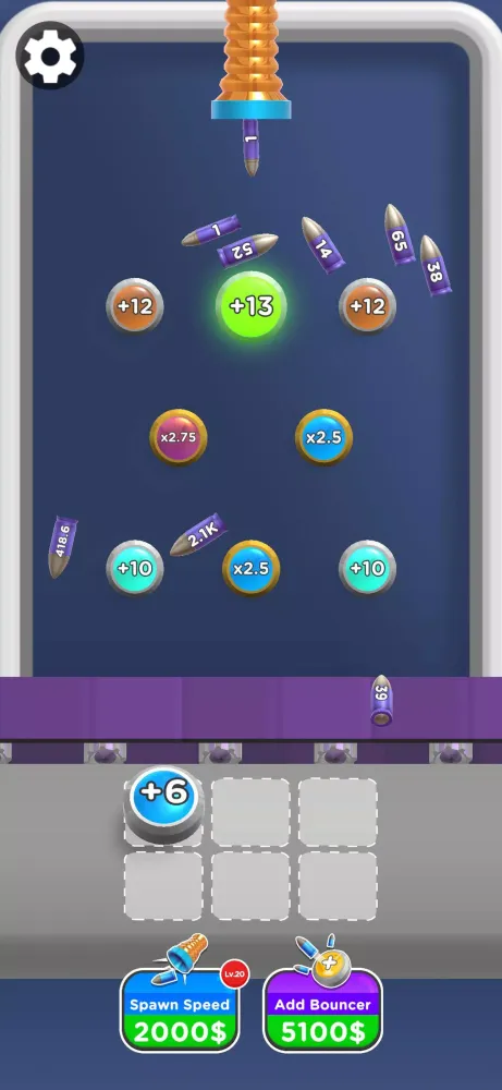 ภาพหน้าจอของ Multi Bullet
