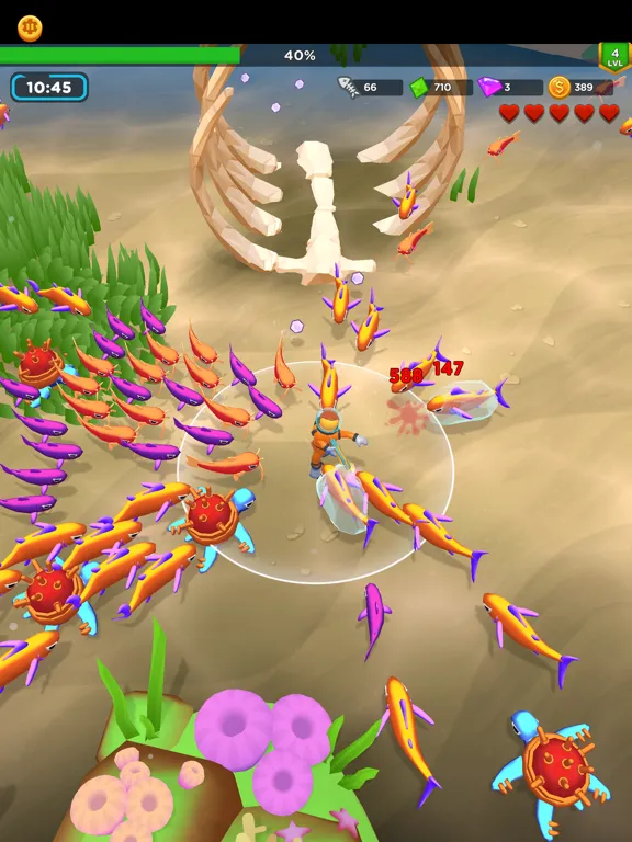 Ocean Survivor iPad 应用截图