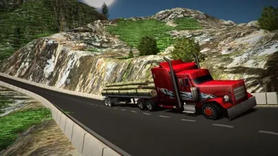 Capturas de pantalla de Big Truck Simulator : Road Truck Driver 2017