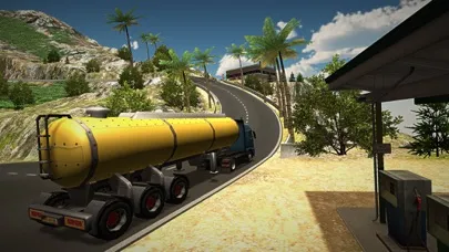 Capturas de pantalla de Big Truck Simulator : Road Truck Driver 2017