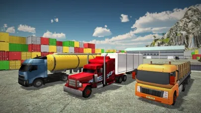 Capturas de pantalla de Big Truck Simulator : Road Truck Driver 2017